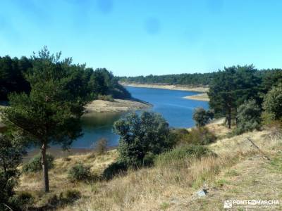 Azud y nacimiento Acueducto de Segovia; la granja de san ildefonso islas azores lago de sanabria arr